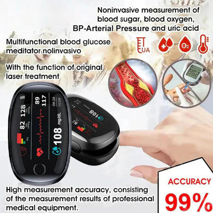 🔥Final 3 Hours : Only Limited Stock Left🏆GluGent™ Non-Invasive Blood Glucose Meter 99.9% Accuracy （Mayo Clinic Recommended）