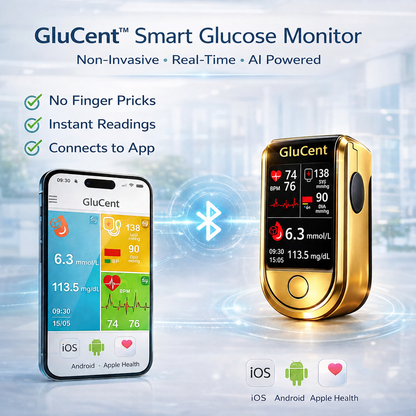 🔥Final 3 Hours: 70% OFF🏆Develops Newly Launched Non-Invasive Smart Blood Sugar Tracking Device✅TGA Approved