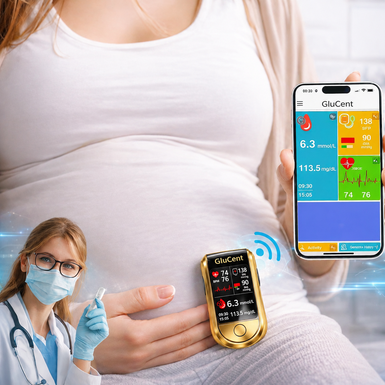 🔥Final 3 Hours: 70% OFF🏆Develops Newly Launched Non-Invasive Smart Blood Sugar Tracking Device✅TGA Approved
